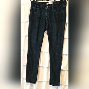 Anthropologie Pilcro and the Letter press Dark Wash Denim Skinny Fit Jeans